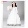Beautiful Baby Girls 2015 Hot Sell Kids White Wedding Princess Flower Girl Dresses High Quality